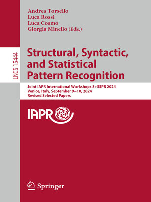 cover image of Structural, Syntactic, and Statistical Pattern Recognition